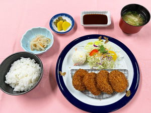 アジフライ膳